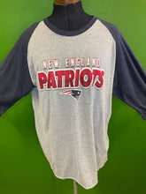 NFL New England Patriots '47 Raglan 3/4 Sleeve T-Shirt Men's Large