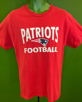 NFL New England Patriots Red T-Shirt Men's X-Large