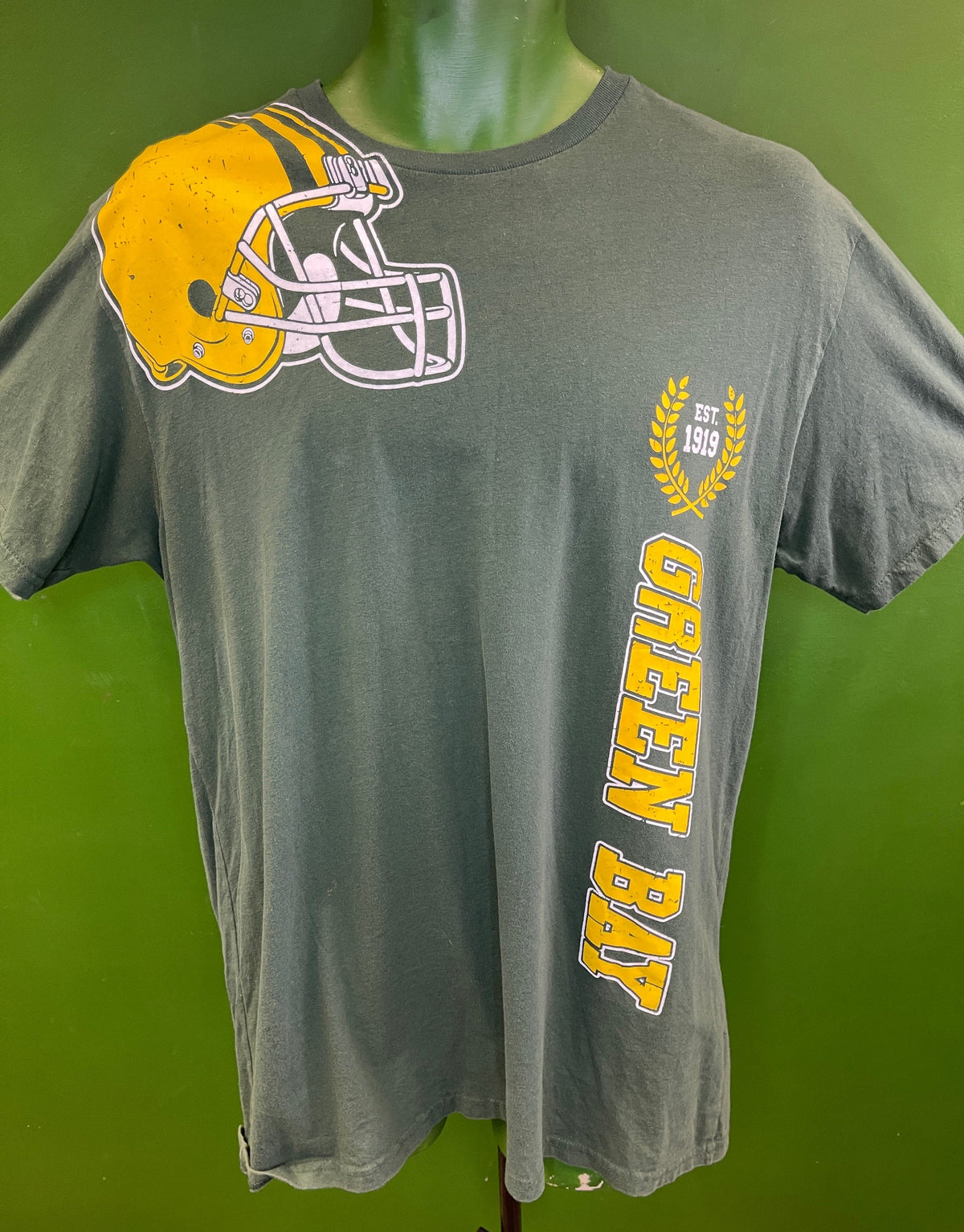 NFL Green Bay Packers 100% Cotton T-Shirt Men's X-Large