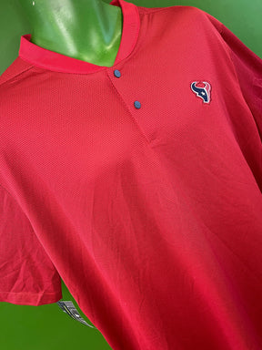 NFL Houston Texans Dri-Fit Textured Pullover Top Men's X-Large NWT