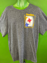 NFL Pittsburgh Steelers Heathered Grey T-Shirt Men's 2X-Large