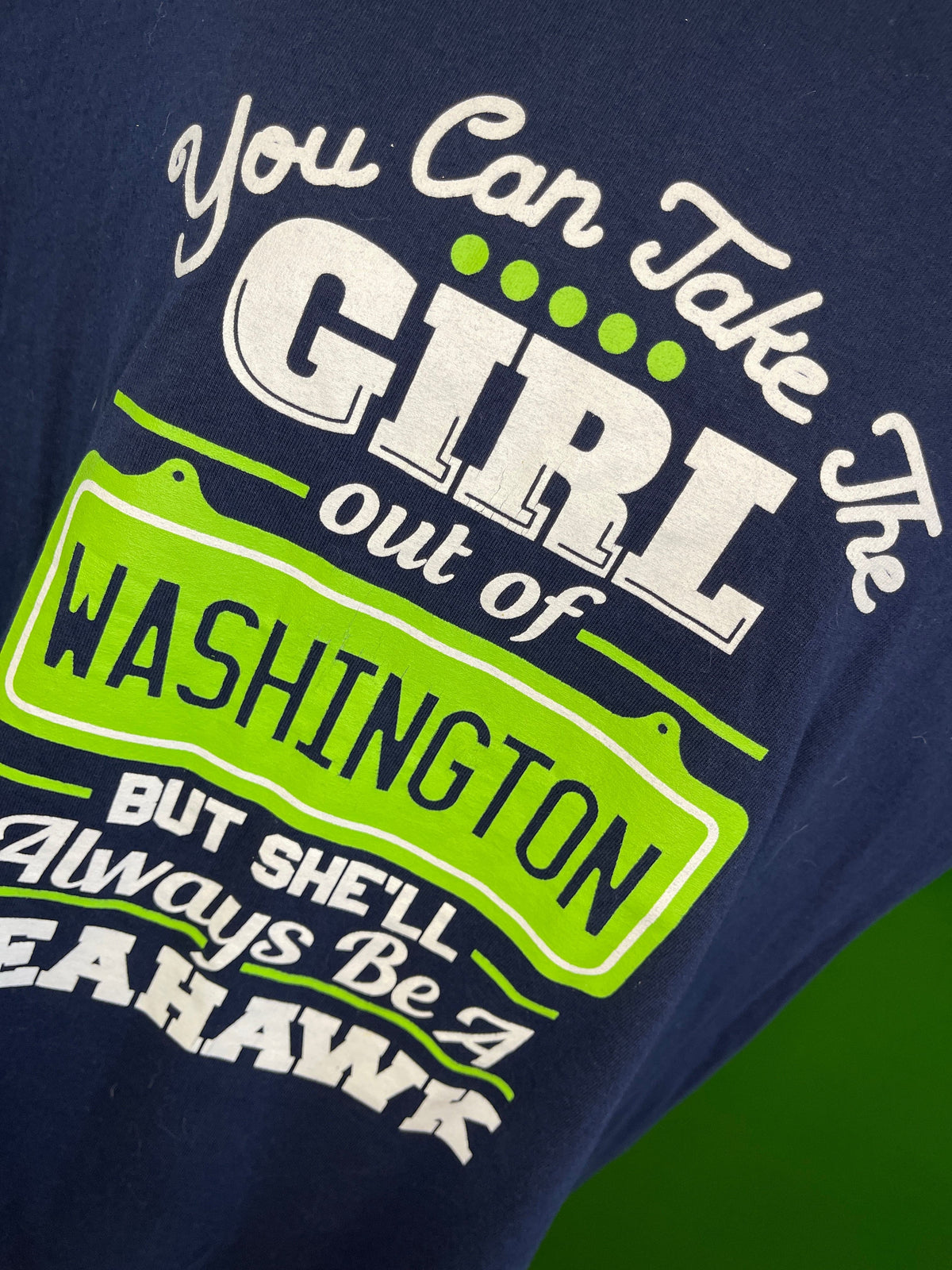 NFL Seattle Seahawks 100% Cotton T-Shirt Women's Large