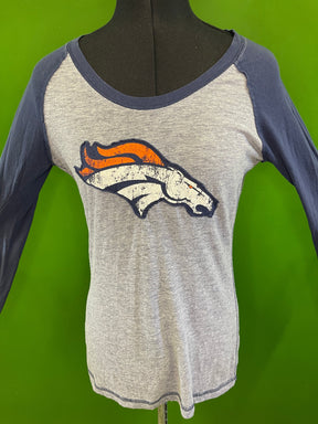 NFL Denver Broncos 1st & Fashion Raglan L/S T-Shirt Women's Medium