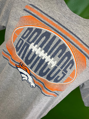 NFL Denver Broncos Heathered Grey T-Shirt Youth Medium/Large 12-14