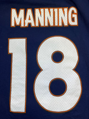 NFL Denver Broncos Peyton Manning #18 Majestic L/S T-Shirt Men's Medium