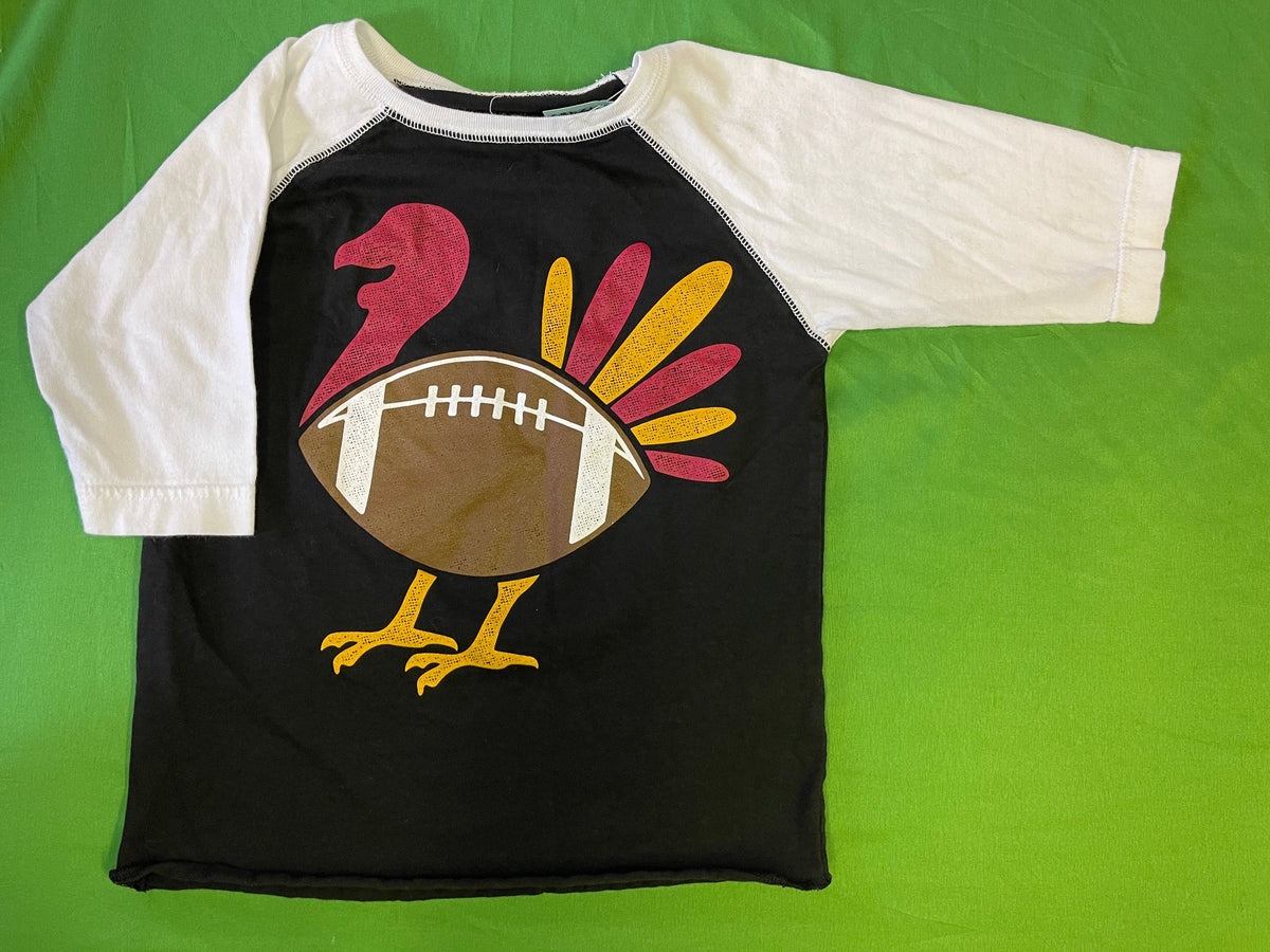 Thanksgiving American Football Turkey T-Shirt Youth X-Small 4