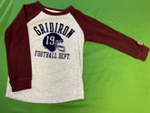 American Football Felt Spellout Raglan L/S T-Shirt Youth X-Small 5T