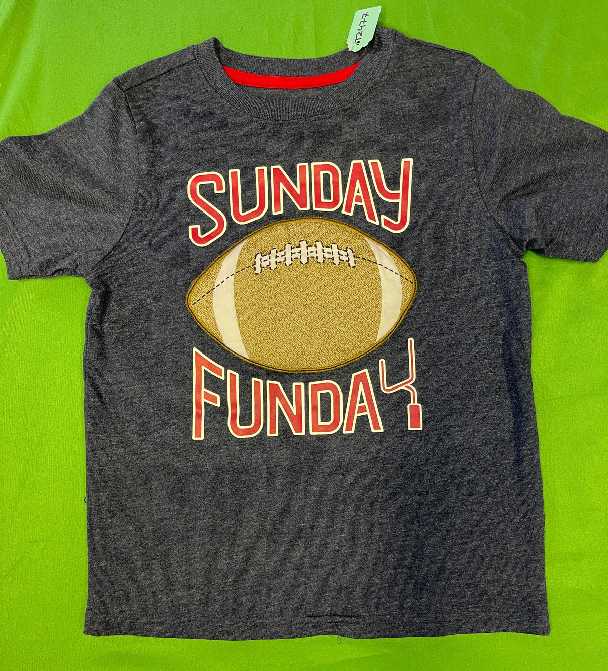 American Football "Sunday Funday" 3D T-Shirt Youth X-Small 5T