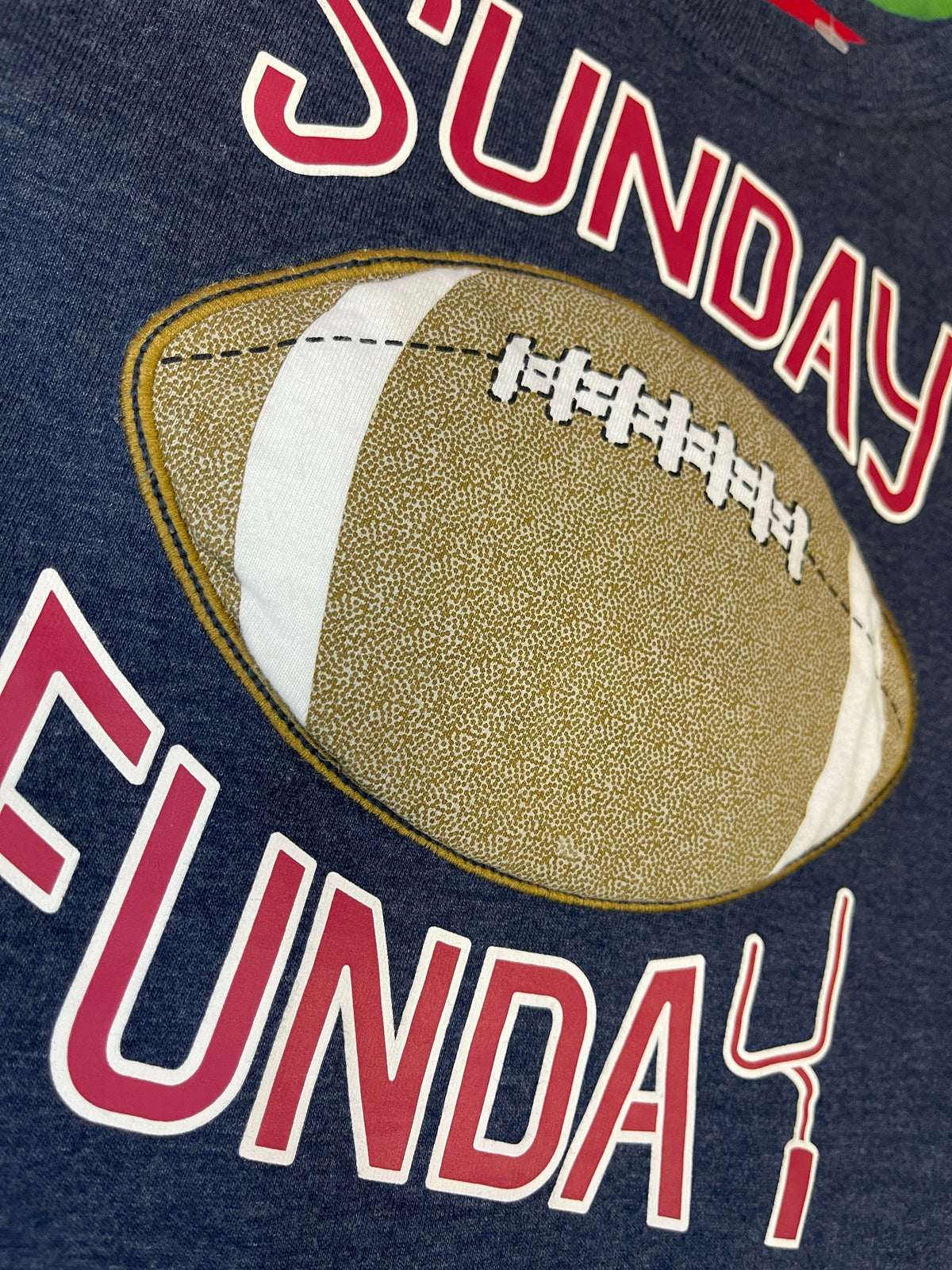 American Football "Sunday Funday" 3D T-Shirt Youth X-Small 4T