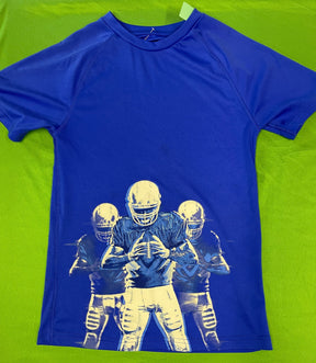 American Football Champion Blue T-Shirt Youth Small/Medium 8-10