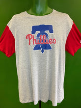 MLB Philadelphia Phillies Heathered Grey T-Shirt Men's Large