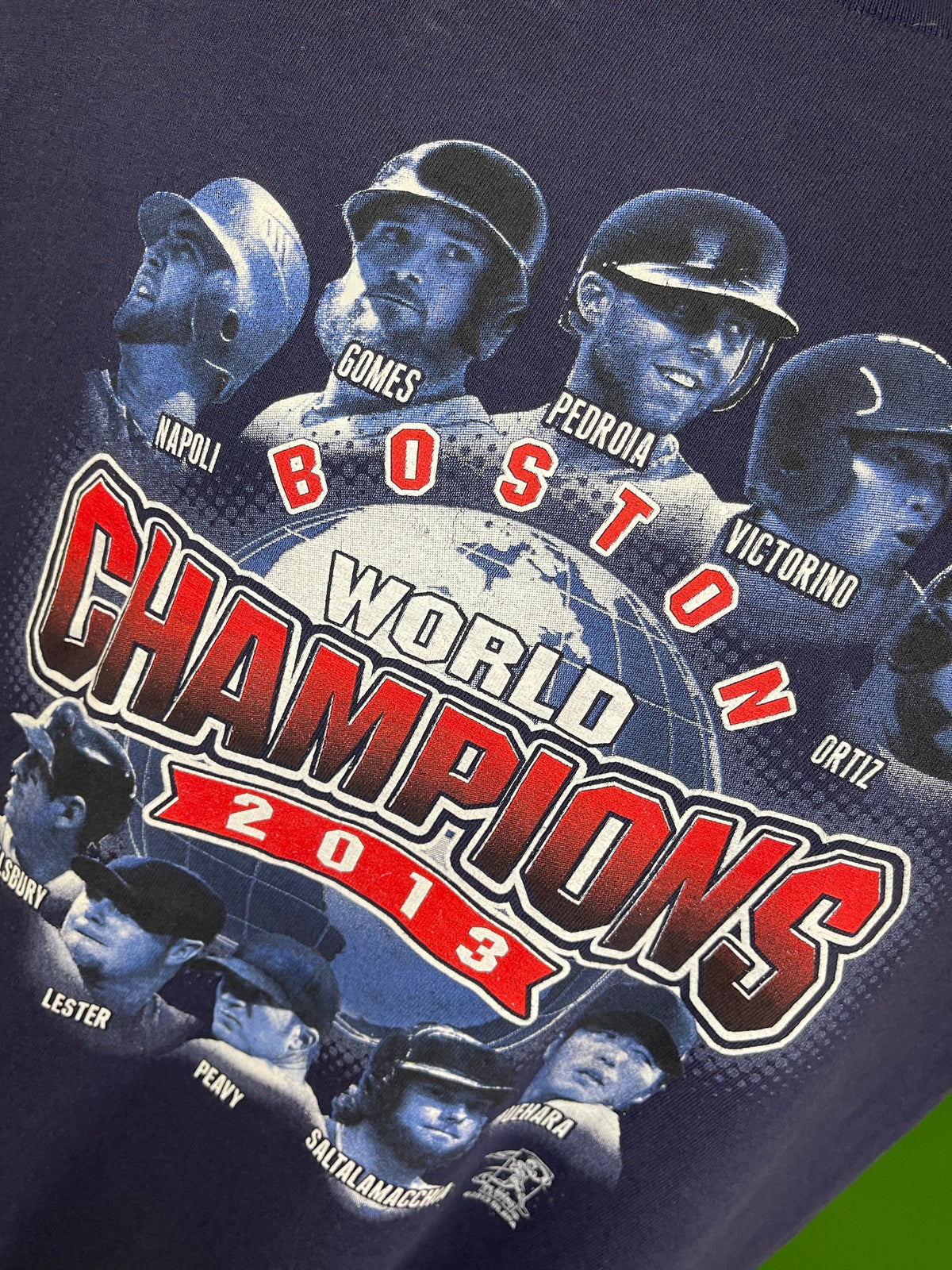 MLB Boston Red Sox 2013 World Series Champions T-Shirt Men's X-Large