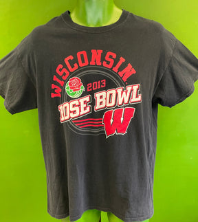 NCAA Wisconsin Badgers 2013 Rose Bowl T-Shirt Men's Large