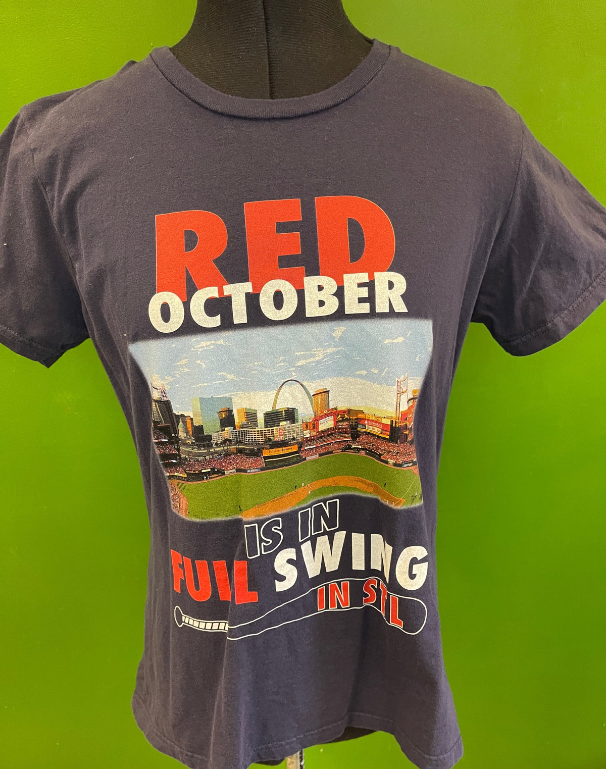 MLB Philadelphia Phillies Red October T-Shirt Women's Medium
