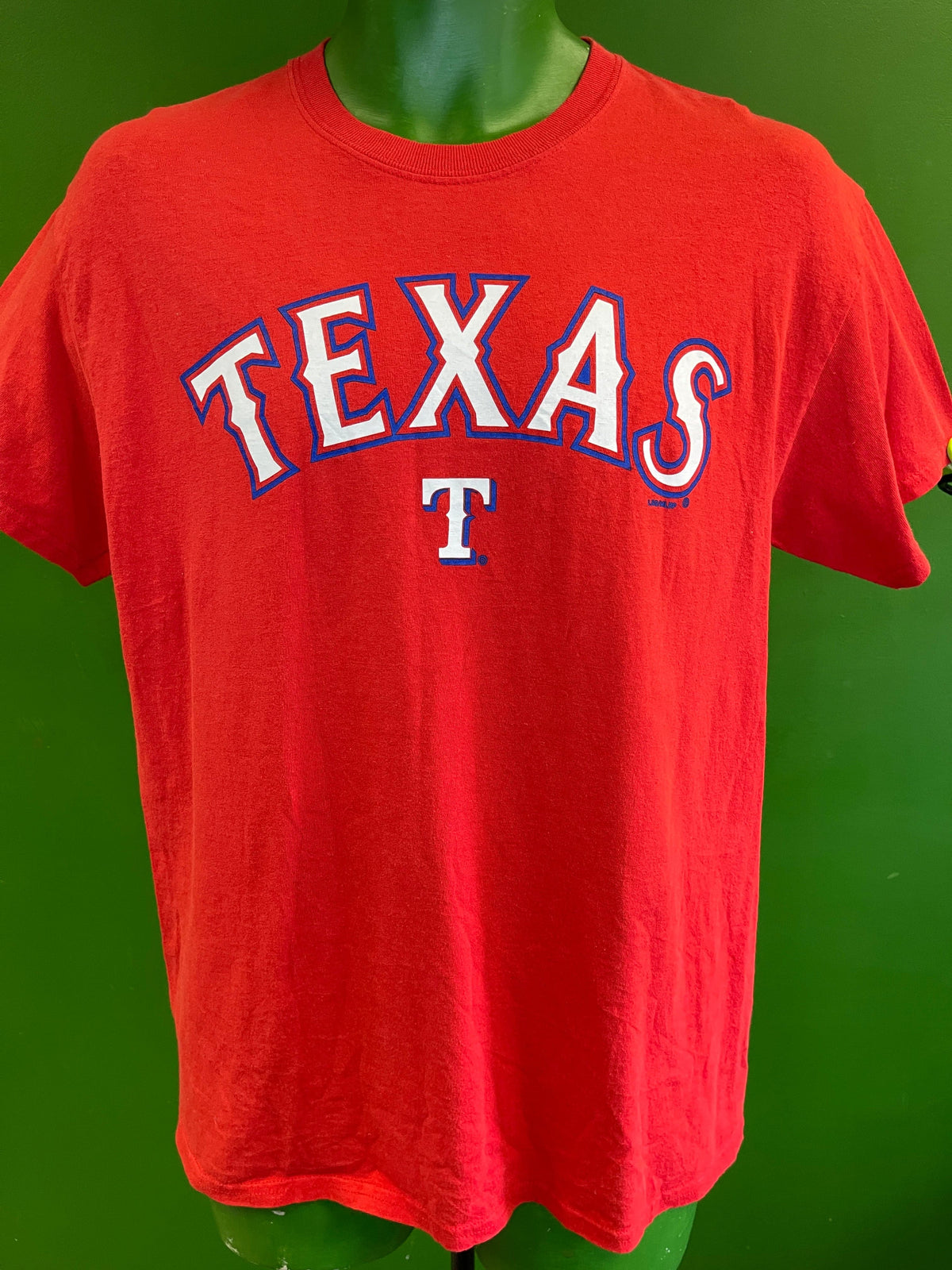 MLB Texas Rangers Red T-Shirt Men's Medium