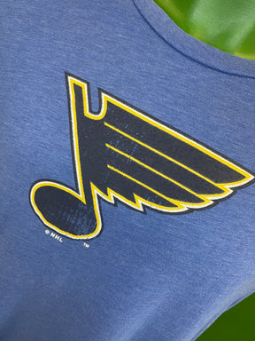 NHL St. Louis Blues Heathered Blue T-Shirt Men's Medium