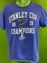 NHL St. Louis Blues 2019 Stanley Cup Champions T-Shirt Men's Medium