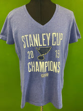 NHL St. Louis Blues Fanatics 2019 Stanley Cup Champions T-Shirt Women's Large