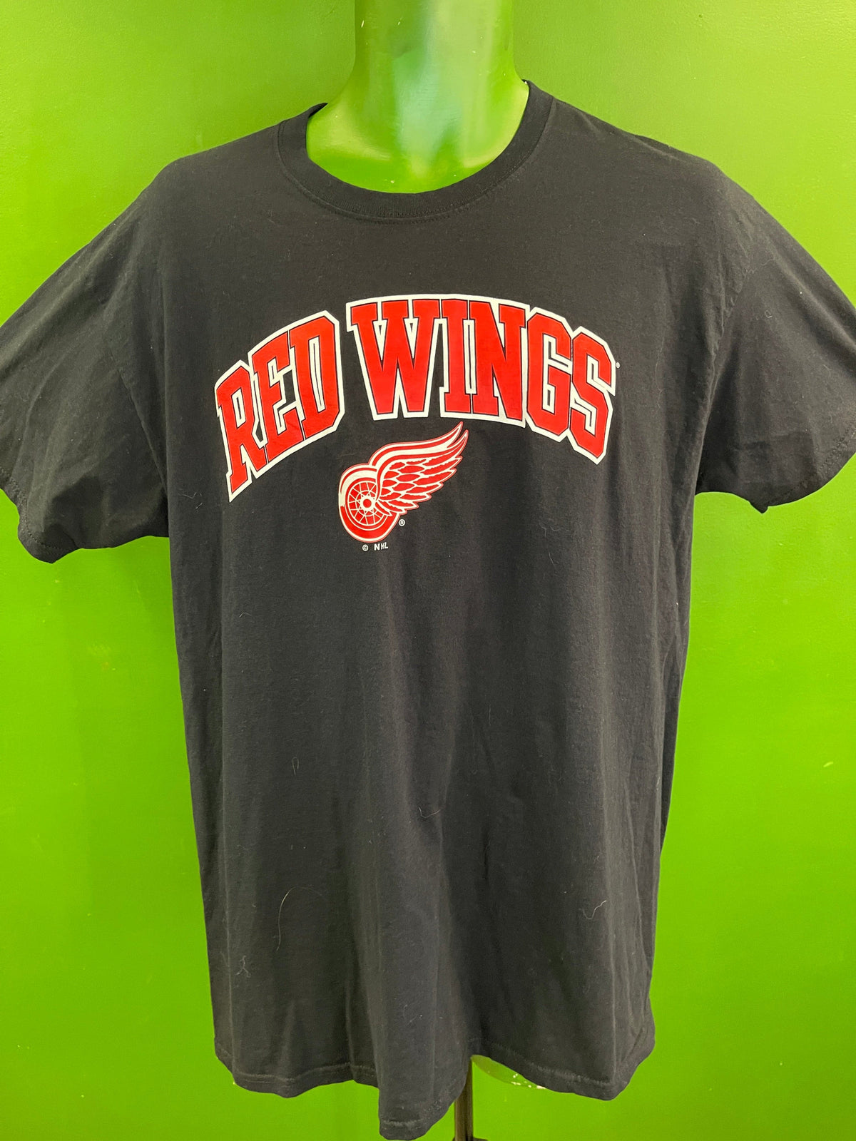 NHL Detroit Red Wings 100% Cotton T-Shirt Men's Large