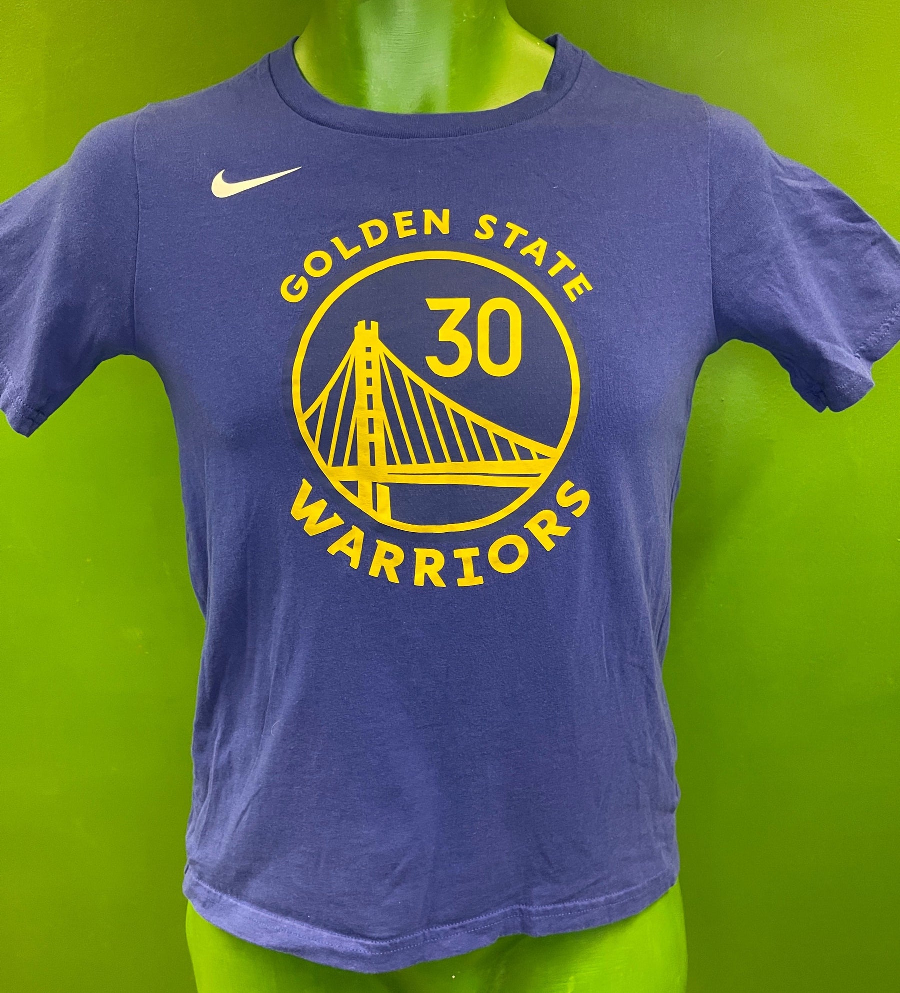 NBA Golden State Warriors Stephen Curry #30 T-Shirt Youth Medium 10-12