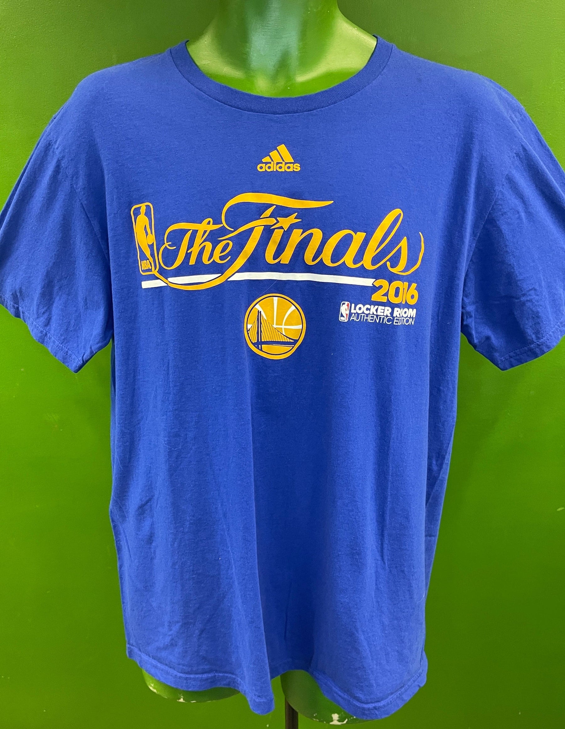 NBA Golden State Warriors 2016 Finals 100% Cotton T-Shirt Men's Large