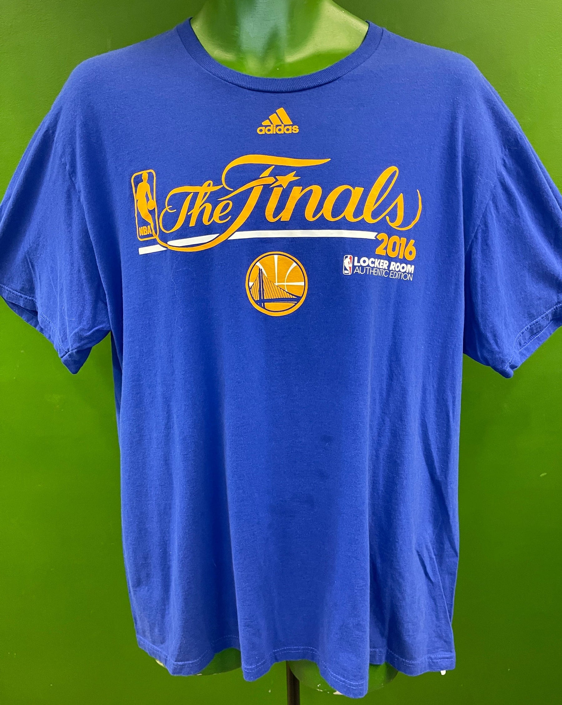 NBA Golden State Warriors 2016 Finals 100% Cotton T-Shirt Men's X-Large