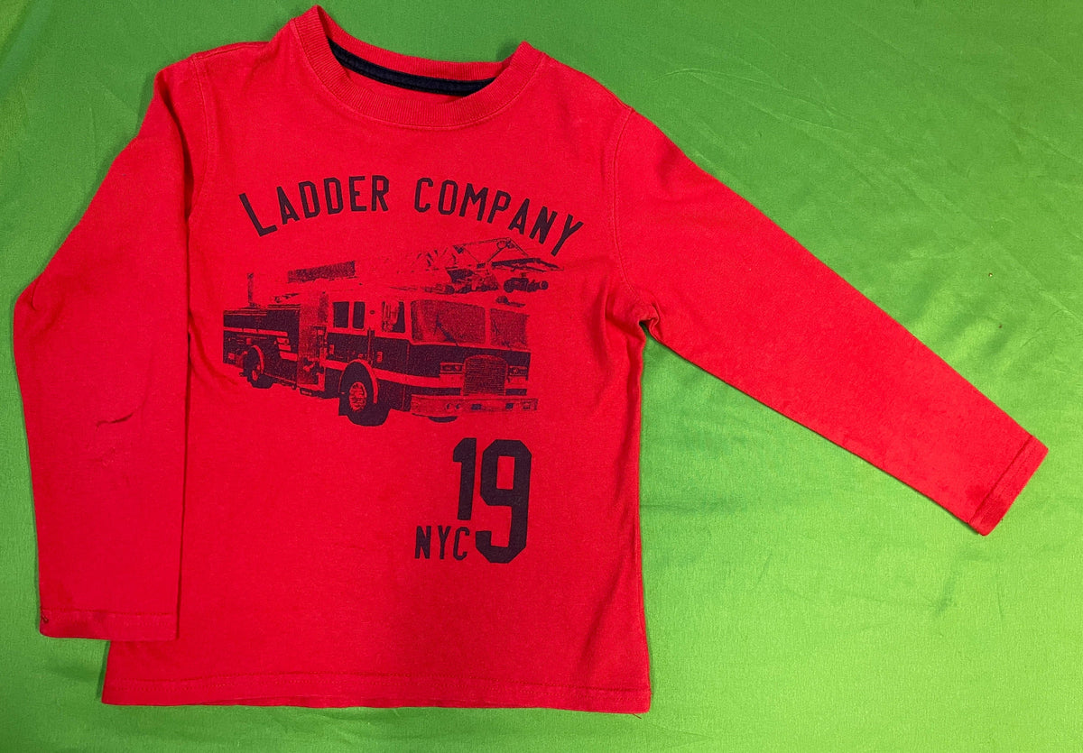 NYC 19 Ladder Company Fire Engine L/S T-Shirt Youth X-Small 5