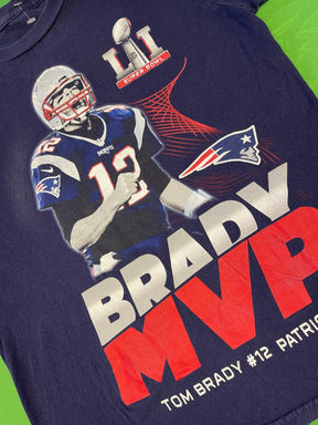 NFL New England Patriots "Brady MVP" Super Bowl LI T-Shirt Youth Small 8