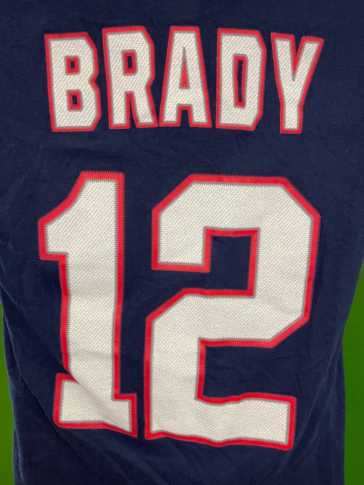 NFL New England Patriots Tom Brady #12 T-Shirt Men's Small