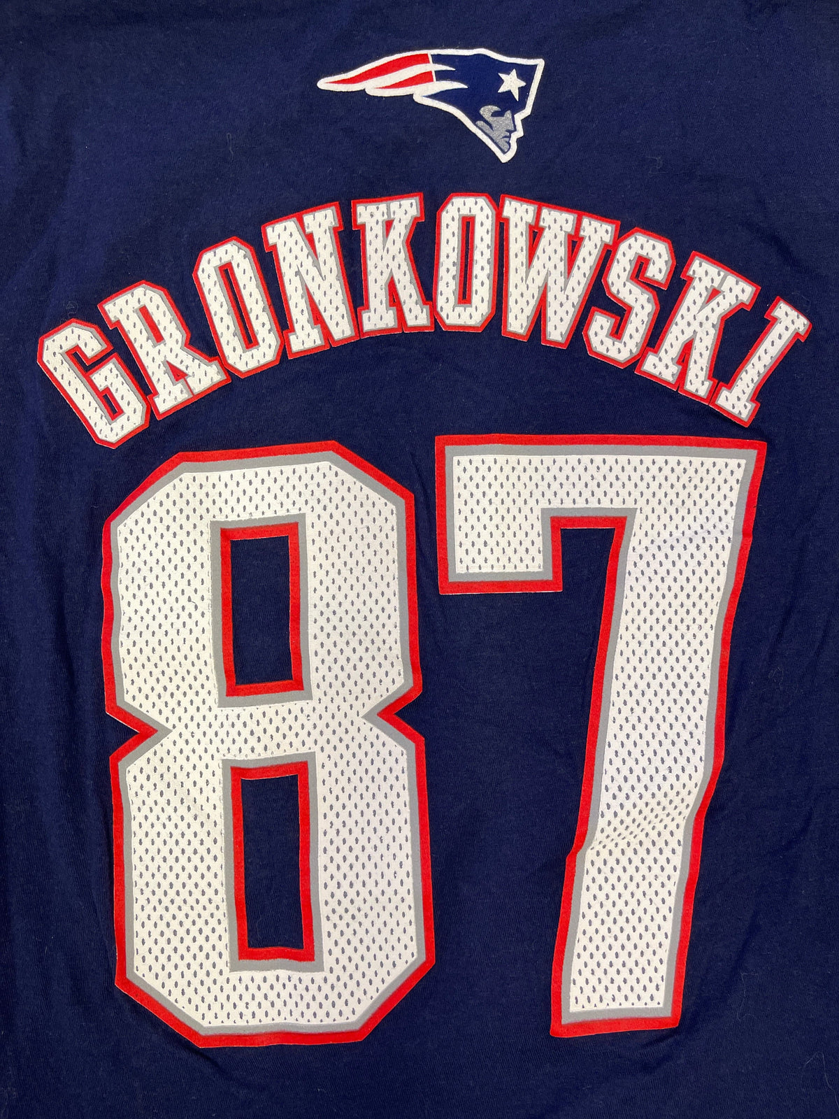 NFL New England Patriots Rob Gronkowski #87 T-Shirt Youth Small 8