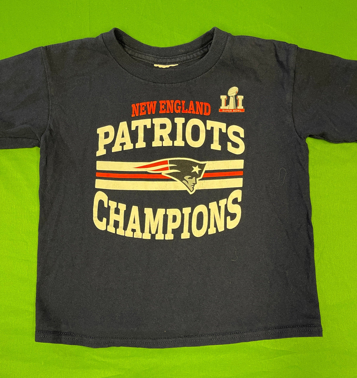 NFL New England Patriots Super Bowl LI Champions T-Shirt Youth X-Small