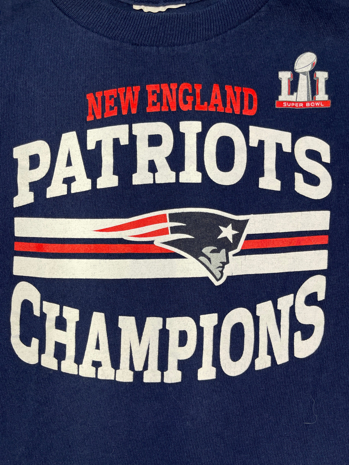 NFL New England Patriots Super Bowl LI Champions T-Shirt Youth X-Small