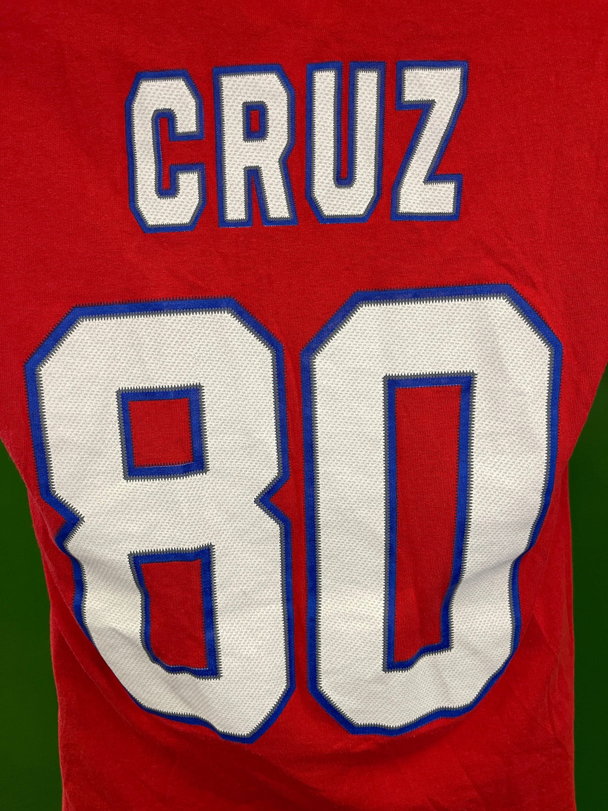 NFL New York Giants Victor Cruz #80 T-Shirt Men's Small