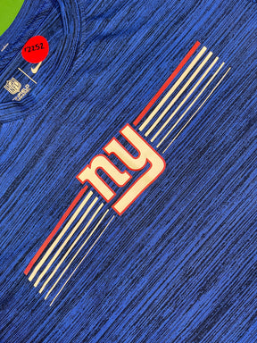 NFL New York Giants Dri-Fit Space Dye T-Shirt Youth Medium 10-12