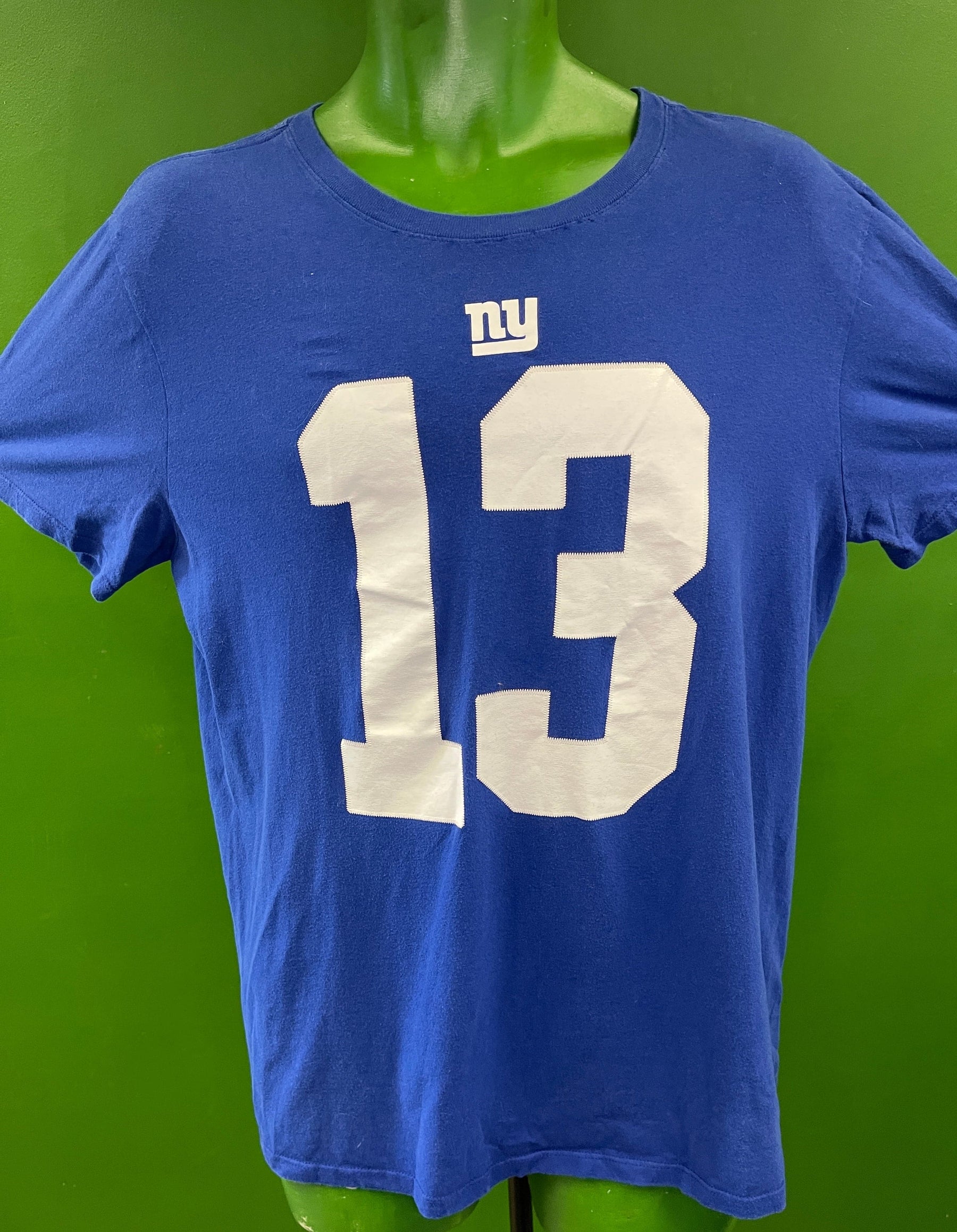 NFL New York Giants Odell Beckham Jr #13 T-Shirt Men's Large