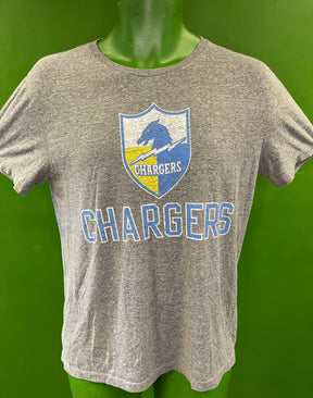 NFL Los Angeles Chargers Heathered Grey T-Shirt Men's Small