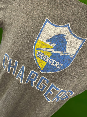 NFL Los Angeles Chargers Heathered Grey T-Shirt Men's Small