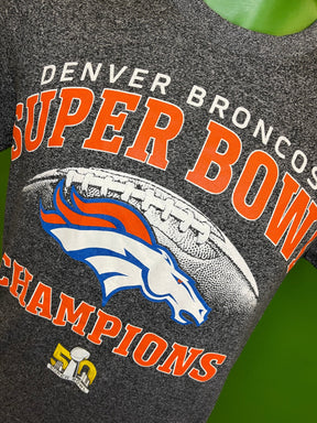 NFL Denver Broncos Super Bowl 50 Champions T-Shirt Men's Small