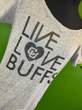 NCAA Colorado Buffaloes "Live Love Buffs" T-Shirt Women's Small