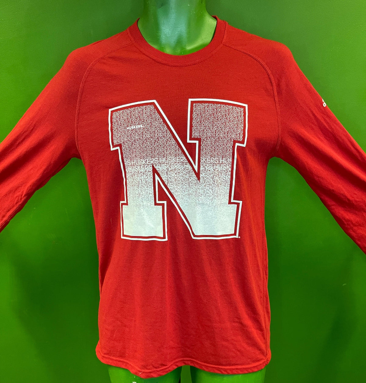 NCAA Nebraska Cornhuskers Red L/S T-Shirt Men's Small