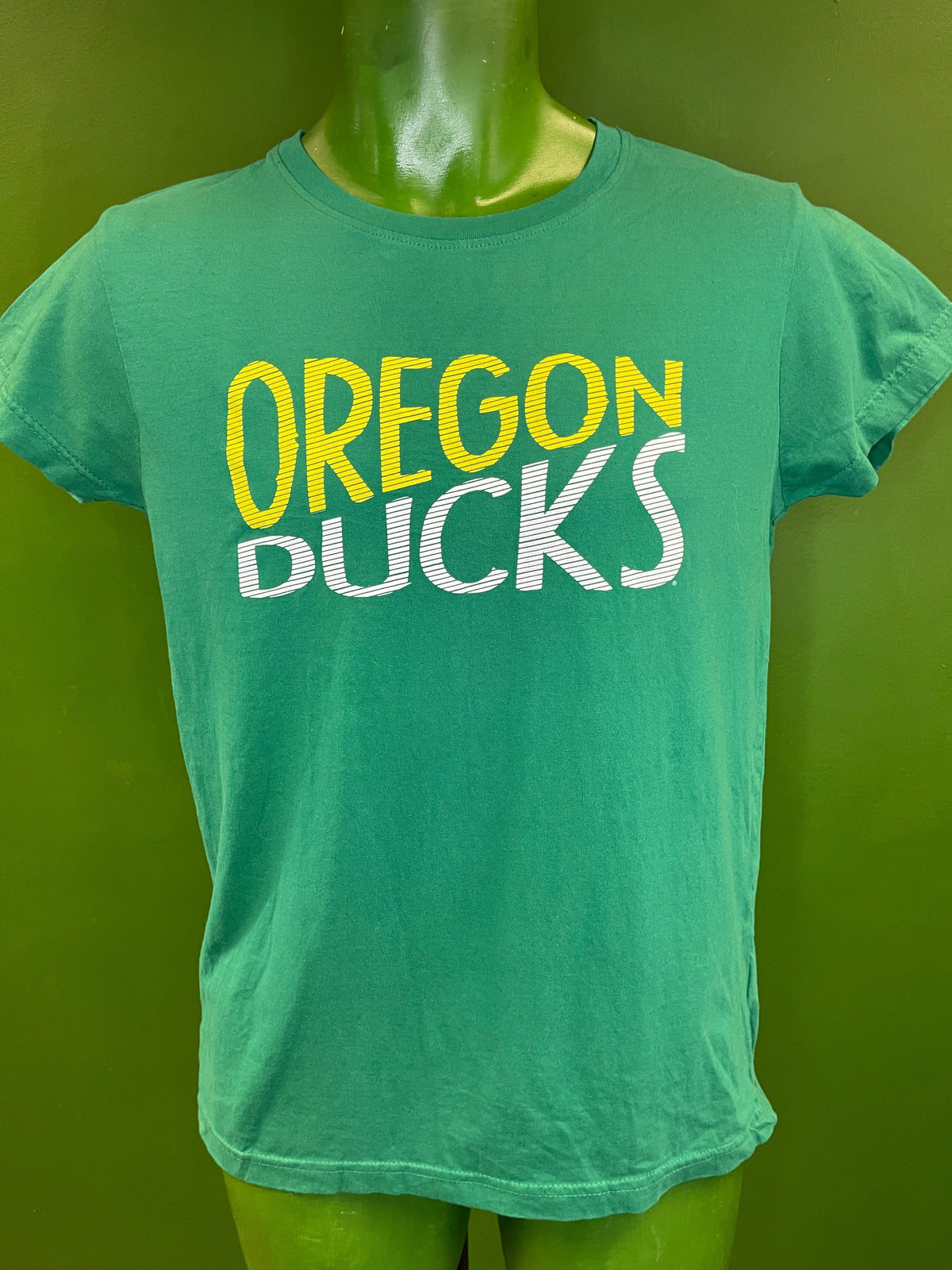 NCAA Oregon Ducks Vintage Cotton Women's T-Shirt Youth X-Large