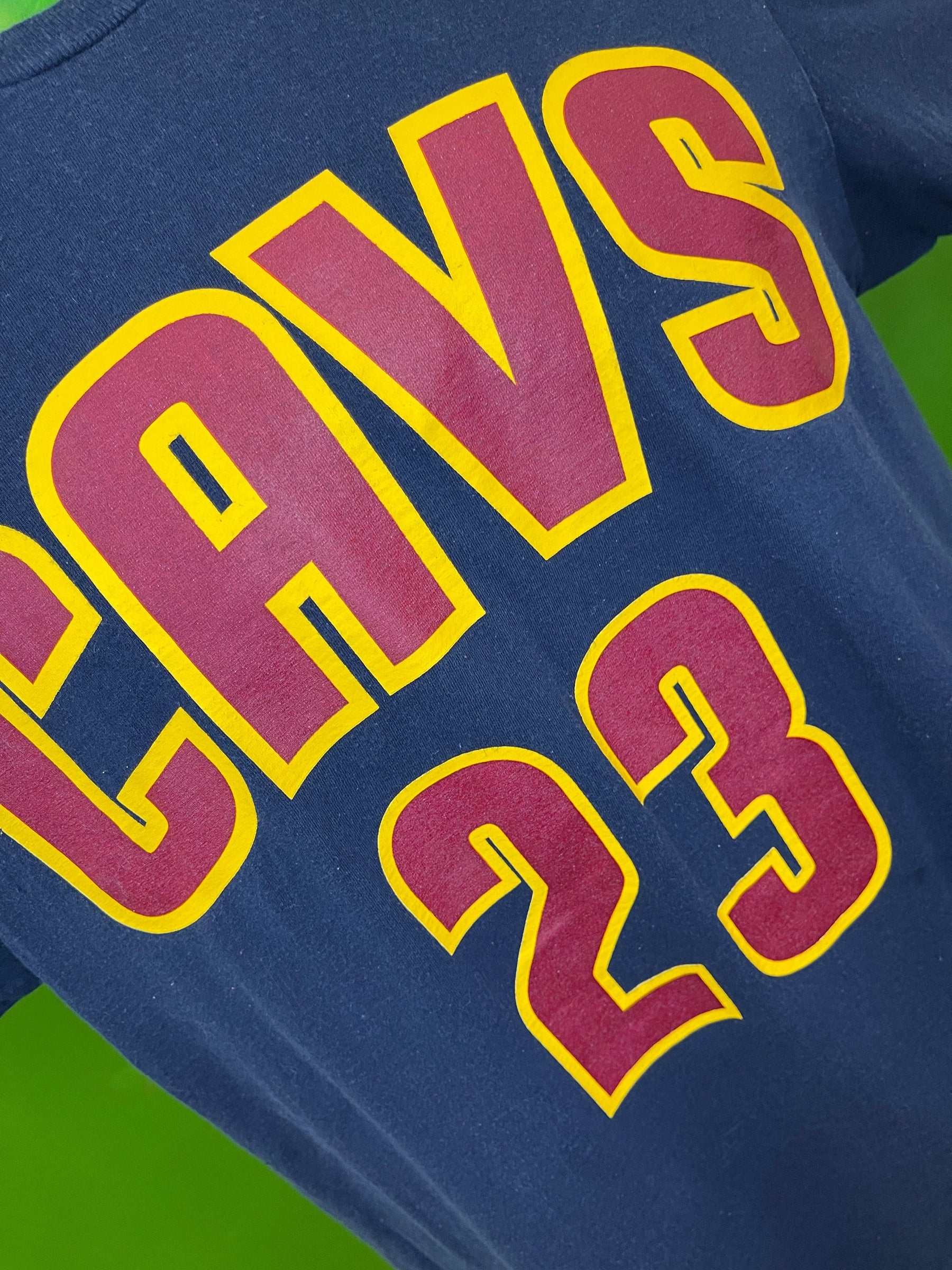 NBA Cleveland Cavaliers LeBron James #23 100% Cotton T-Shirt Men's Medium