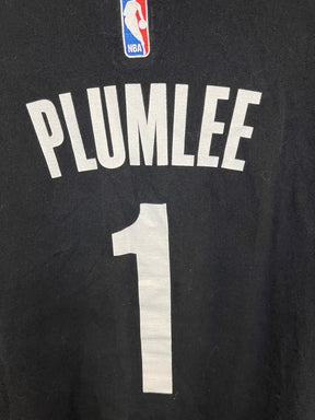 NBA Brooklyn Nets Mason Plumlee #1 100% Cotton T-Shirt Men's X-Large