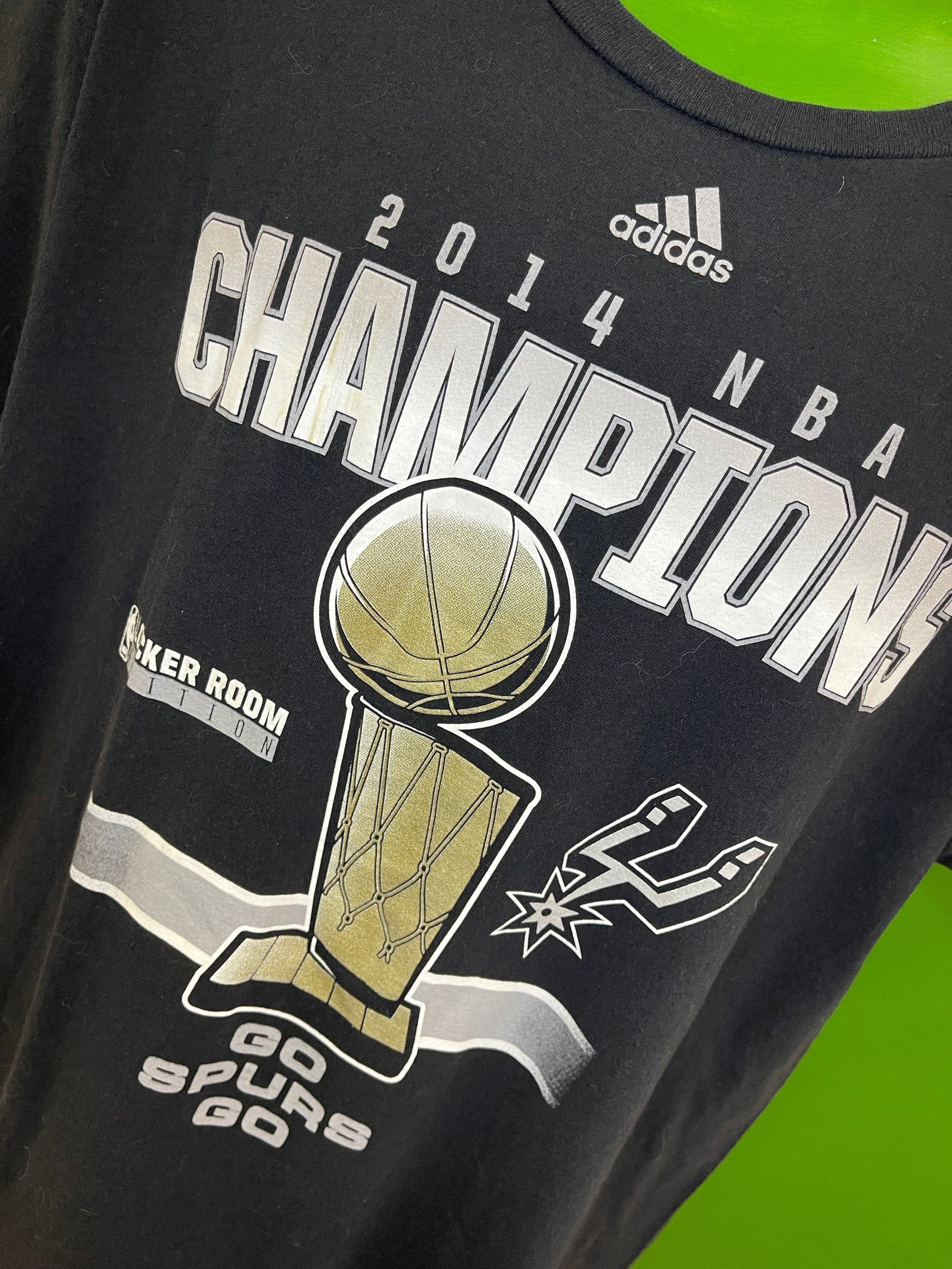 NBA San Antonio Spurs 2014 Champions T-Shirt Men's X-Large