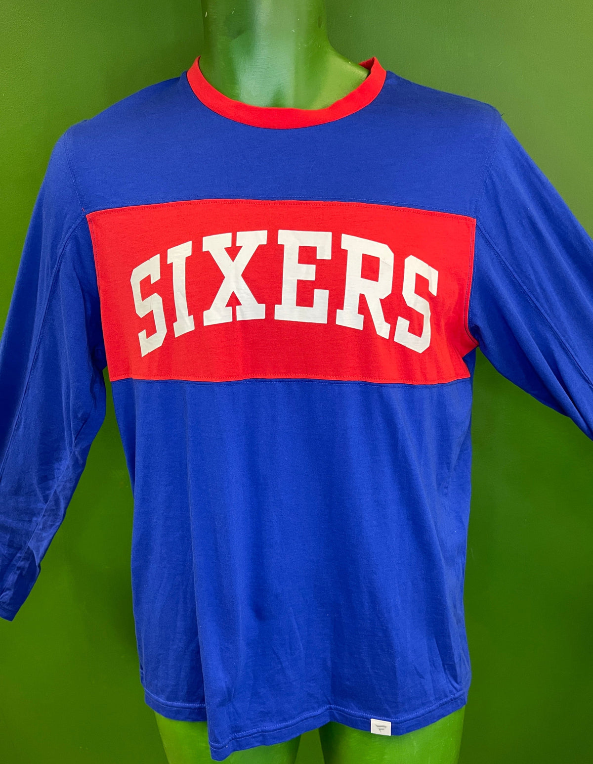 NBA Philadelphia 76ers Fanatics Colourblock L/S T-Shirt Men's Small