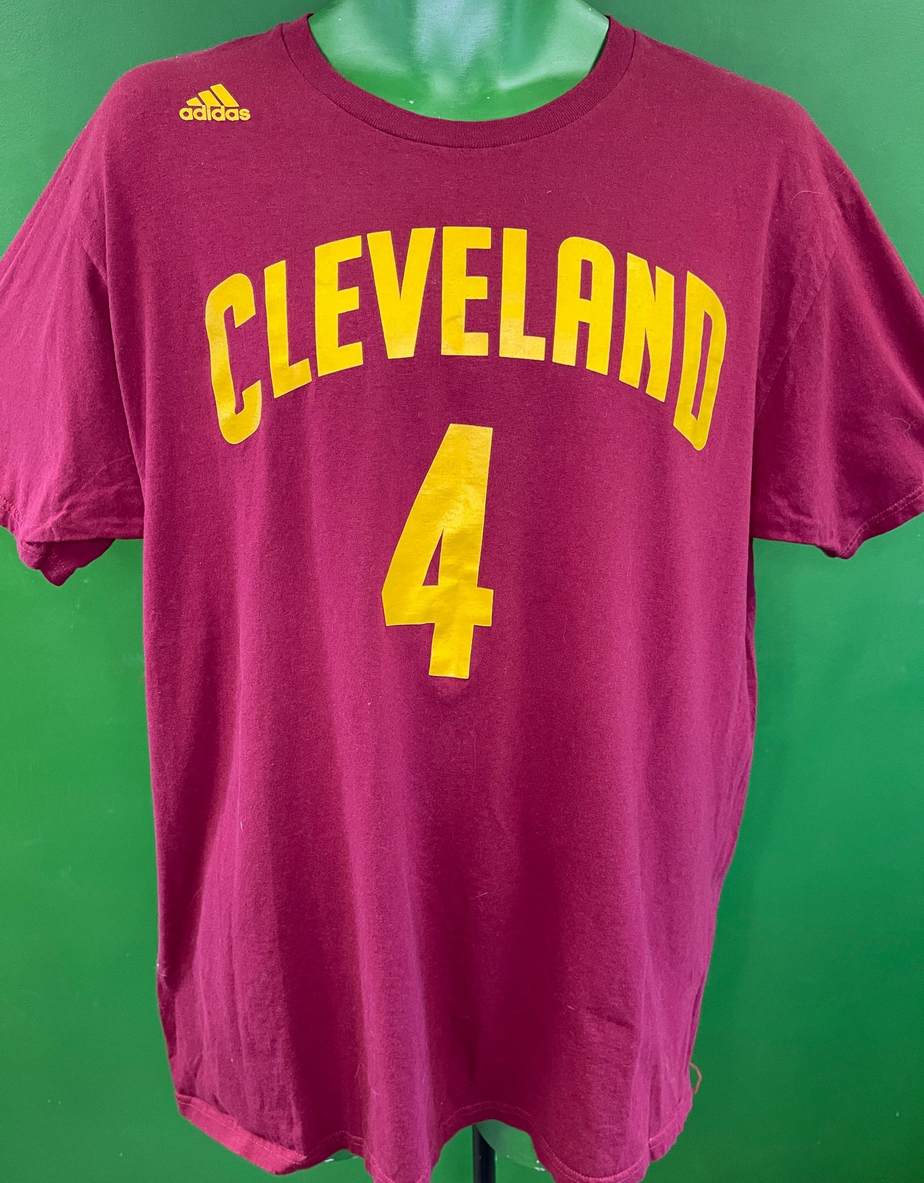 NBA Cleveland Cavaliers Iman Shumpert #4 100% Cotton T-Shirt Men's X-Large