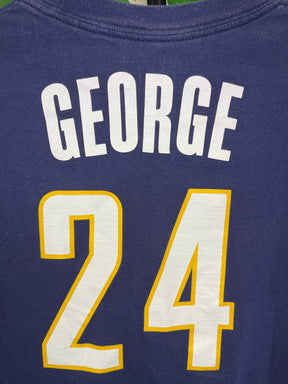 NBA Indiana Pacers Paul George #24 100% Cotton T-Shirt Men's Large