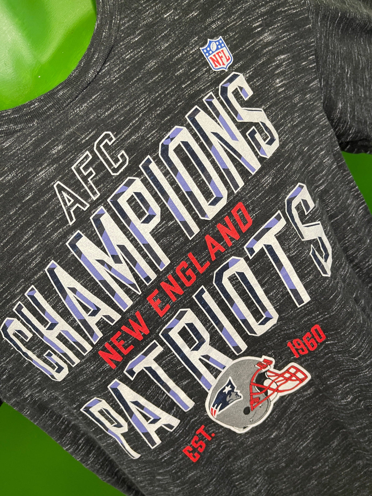 NFL New England Patriots Pro Line AFC Champions T-Shirt Youth X-Large
