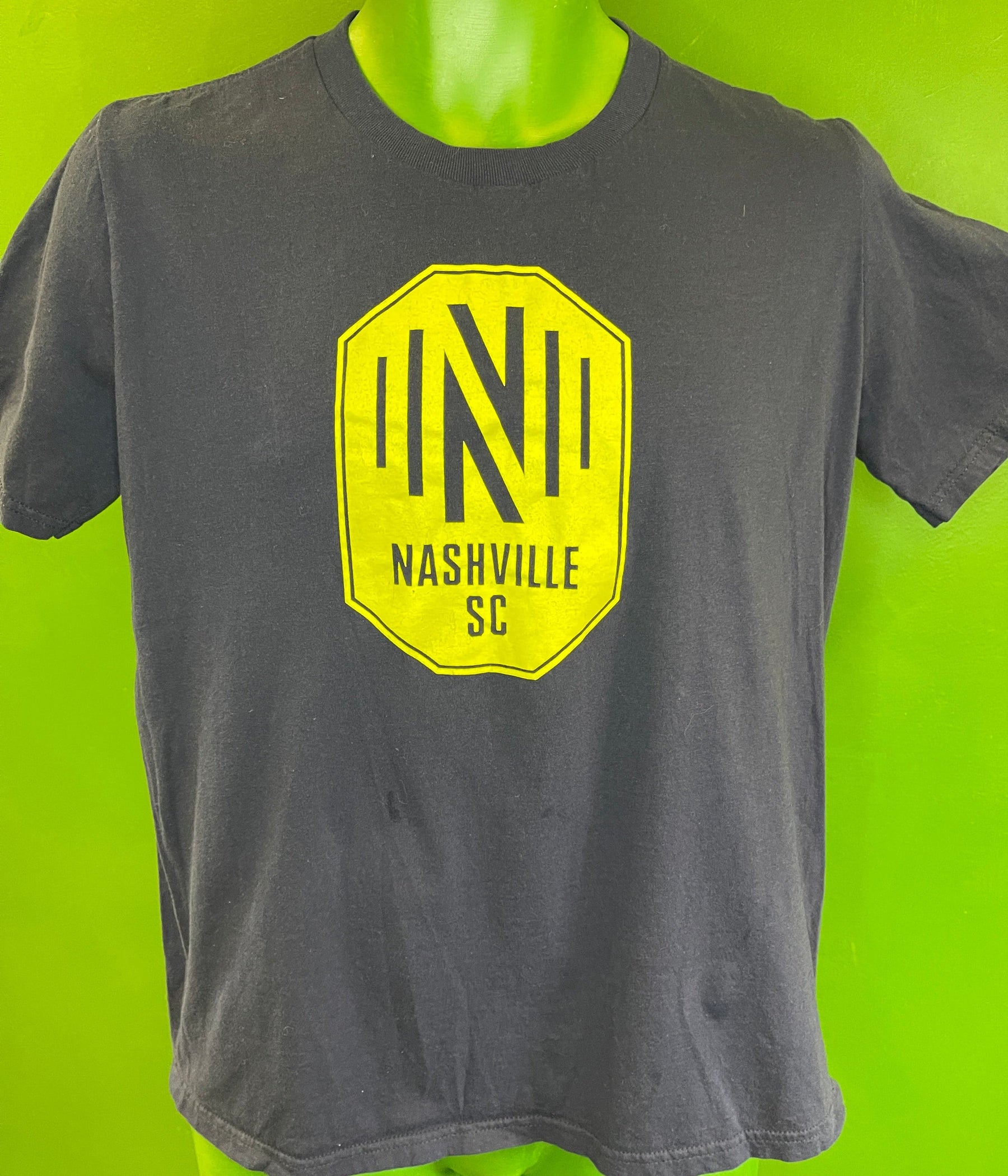 MLS Nashville SC 100% Cotton T-Shirt Youth Large 14-16