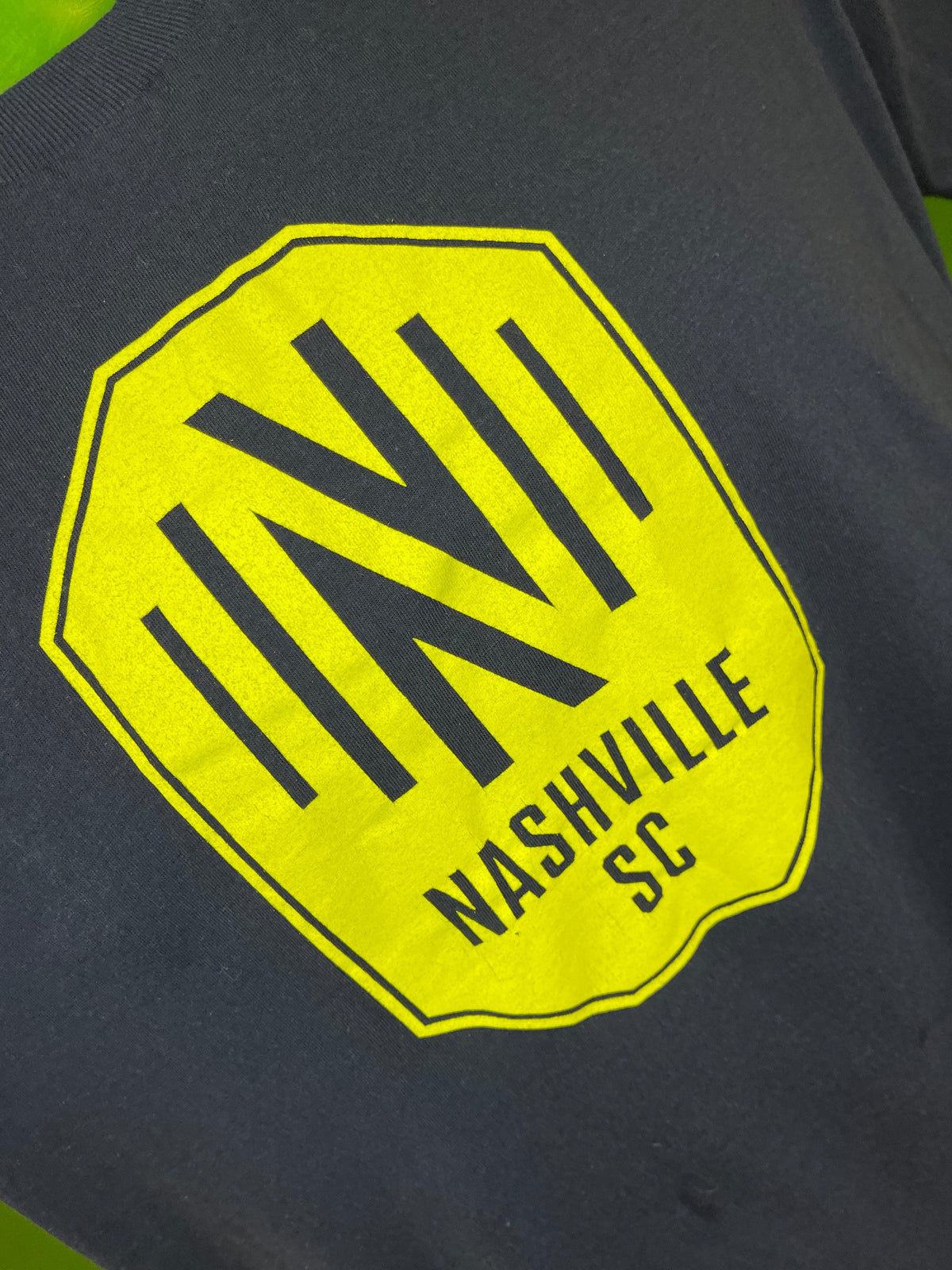 MLS Nashville SC 100% Cotton T-Shirt Youth Large 14-16